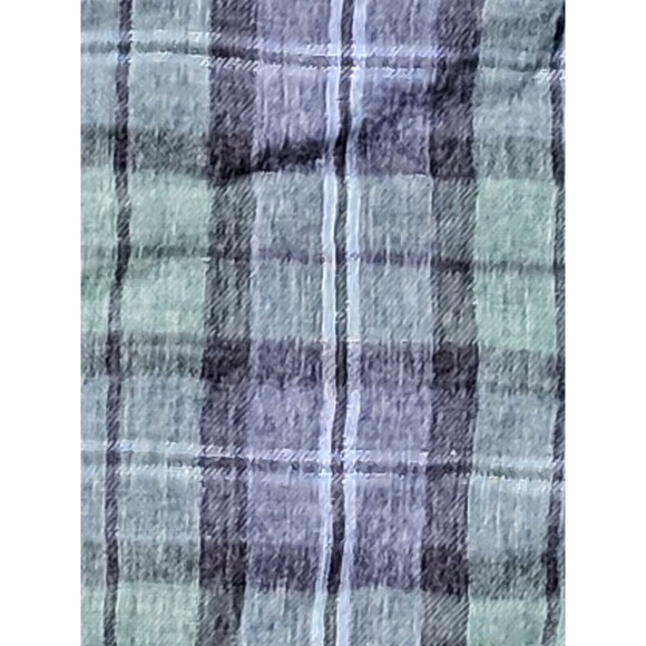 Alex Mill Button-down Collar Checkered Cotton Gauze Men L @j3 Multicolor - Picture 7 of 7